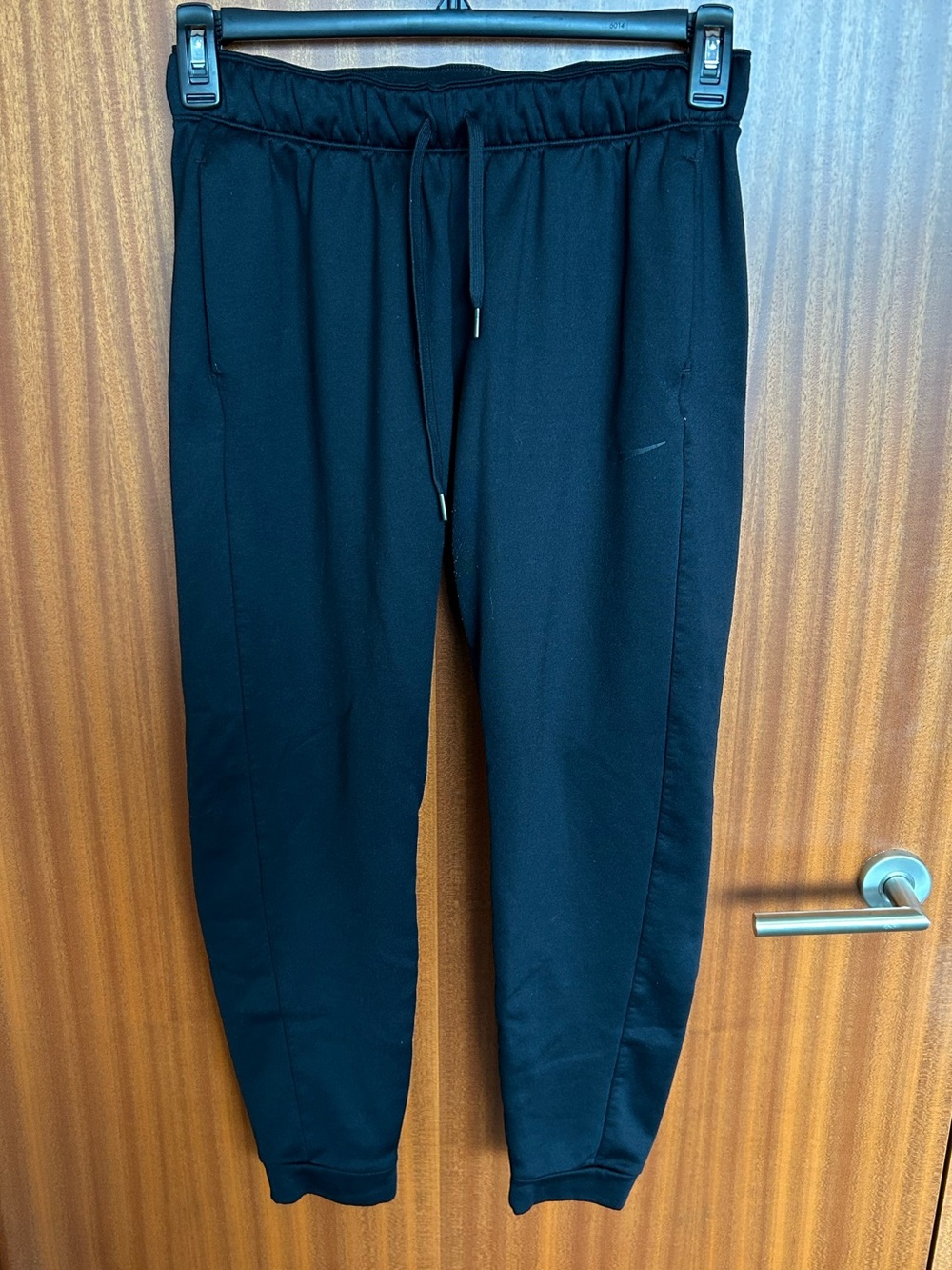 Black Nike Drawstring Jogger Pants